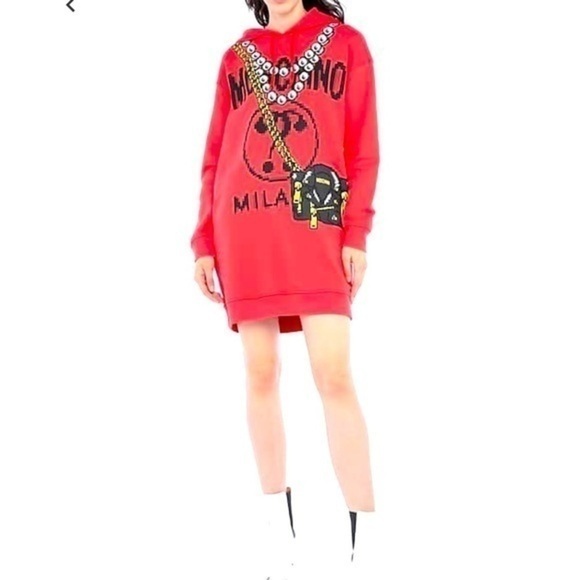 MOSCHINO COUTURE NWT Limited Edition Runway collection 
Short dress hoodie - Picture 3 of 12